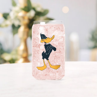 DAFFY DUCK™ met wapengewas Blikvorm Glas