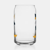 DAFFY DUCK™ met wapengewas Blikvorm Glas (Rechts)