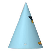 DAFFY DUCK™ met wapengewas Feesthoedjes (Links)