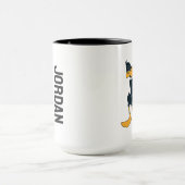 DAFFY DUCK™ met wapengewas | Jouw namen toevoegen Mok (Midden)