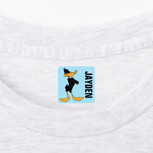 DAFFY DUCK™ met wapengewas Labels (Aangebracht)