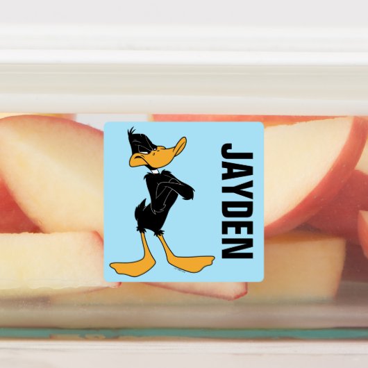 DAFFY DUCK™ met wapengewas Labels (Aangebracht)