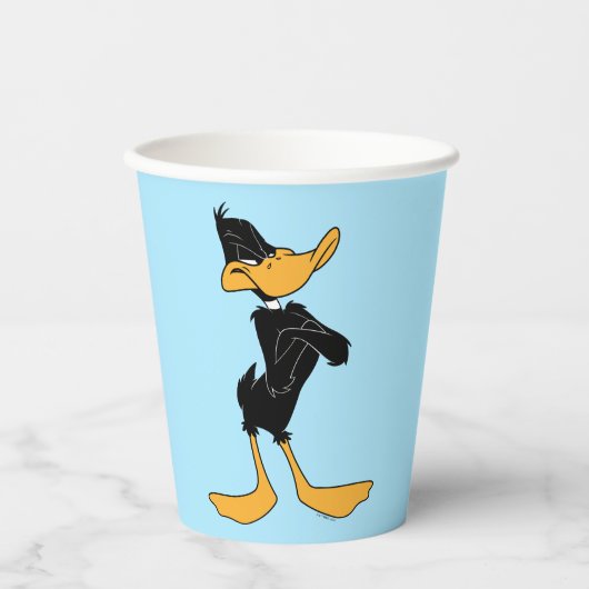 DAFFY DUCK™ met wapengewas Papieren Bekers (Voorkant)