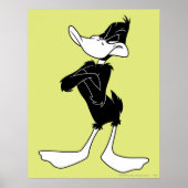 DAFFY DUCK™ met wapengewas Poster (Voorkant)