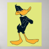 DAFFY DUCK™ met wapengewas Poster (Voorkant)