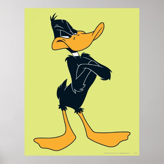 DAFFY DUCK™ met wapengewas Poster (Voorkant)