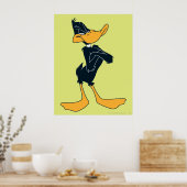 DAFFY DUCK™ met wapengewas Poster (Keuken)