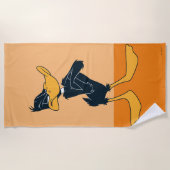 DAFFY DUCK™ met wapengewas Strandlaken (Voorkant)