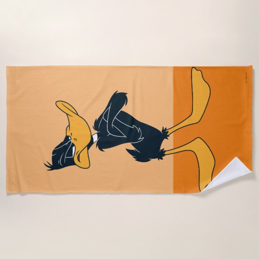 DAFFY DUCK™ met wapengewas Strandlaken (Voorkant)