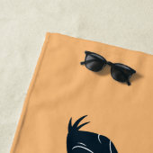 DAFFY DUCK™ met wapengewas Strandlaken (In situ)