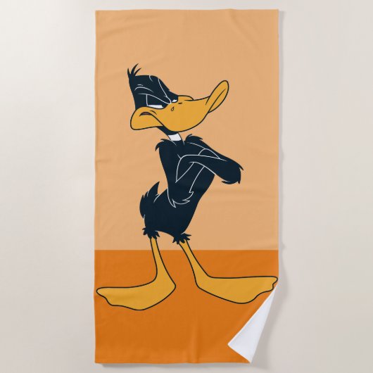 DAFFY DUCK™ met wapengewas Strandlaken (Voorkant)