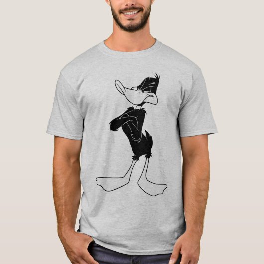 DAFFY DUCK™ met wapengewas T-shirt (Voorkant)