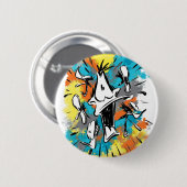 DAFFY DUCK™ Oh My Quaaak Ronde Button 5,7 Cm (Voorkant /achterkant)