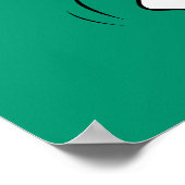 DAFFY DUCK™ Opgewonden Poster (Hoek)