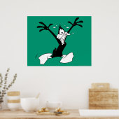DAFFY DUCK™ Opgewonden Poster (Keuken)