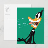 DAFFY DUCK™ Scared Briefkaart (Voorkant / Achterkant)
