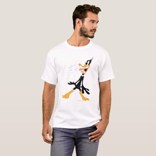 DAFFY DUCK™ Scared T-shirt (Voorkant volledig)