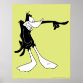 DAFFY DUCK™ Shocked and Pointing Poster (Voorkant)