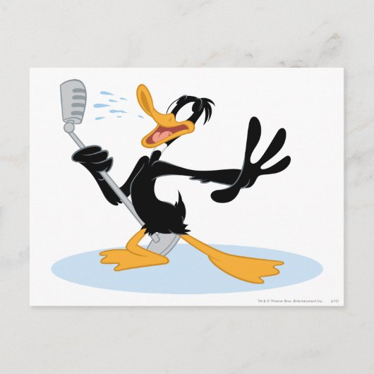 DAFFY DUCK™ Singing Briefkaart (Voorkant)