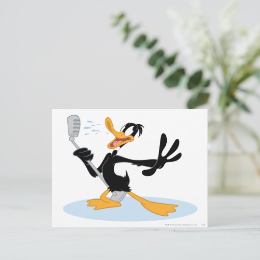 DAFFY DUCK™ Singing Briefkaart (Staand voorkant)