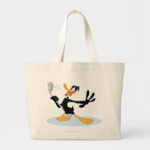 DAFFY DUCK™ Singing Grote Tote Bag (Voorkant)