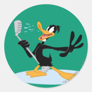 DAFFY DUCK™ Singing Ronde Sticker