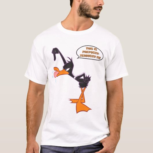 DAFFY DUCK™ Spreekwolk T-shirt (Voorkant)