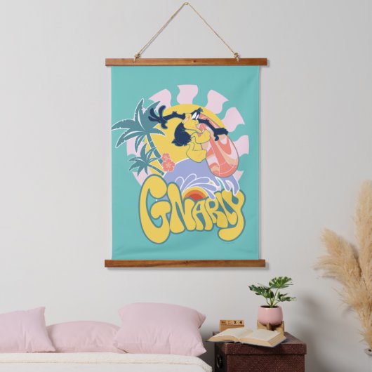 DAFFY DUCK™ Surfing - Gnarly Hangend Wandkleed (Slaapkamer)