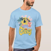 DAFFY DUCK™ Surfing - Gnarly T-shirt (Voorkant)