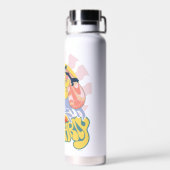 DAFFY DUCK™ Surfing - Gnarly Waterfles (Achterkant)