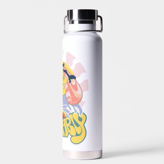 DAFFY DUCK™ Surfing - Gnarly Waterfles (Achterkant)