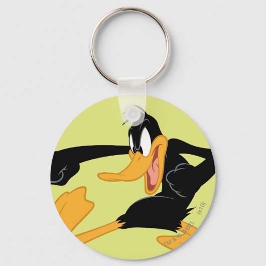 DAFFY DUCK™ Swinging a Punch Sleutelhanger (Voorkant)