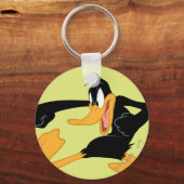 DAFFY DUCK™ Swinging a Punch Sleutelhanger (Voorkant)