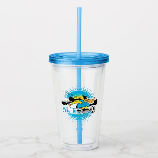 DAFFY DUCK™ Team Argentina Soccer Graphic Acryl Drinkbeker (Voorkant)