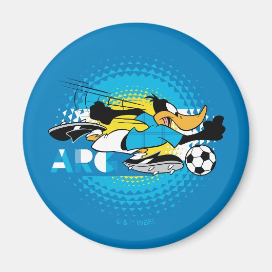 DAFFY DUCK™ Team Argentina Soccer Graphic Magneet (Voorkant)