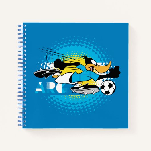 DAFFY DUCK™ Team Argentina Soccer Graphic Notitieboek (Voorkant)