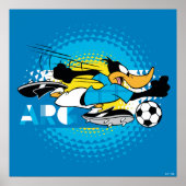 DAFFY DUCK™ Team Argentina Soccer Graphic Poster (Voorkant)