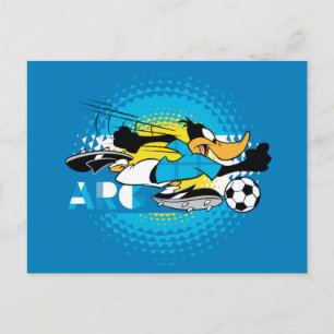 DAFFY DUCK™ Team Argentinië Voetbal Grafisch Briefkaart