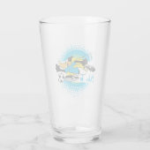 DAFFY DUCK™ Team Argentinië Voetbal Grafisch Glas (Achterkant)