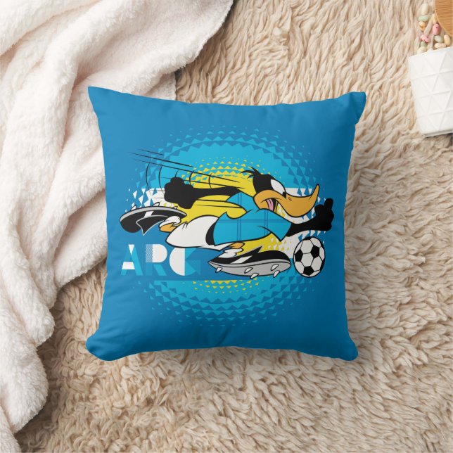 DAFFY DUCK™ Team Argentinië Voetbal Grafisch Kussen (Deken)