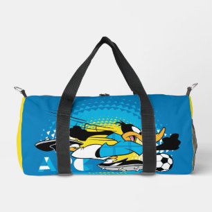 DAFFY DUCK™ Team Argentinië Voetbal Grafisch Plunjezak