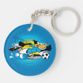 DAFFY DUCK™ Team Argentinië Voetbal Grafisch Sleutelhanger (Achterkant)