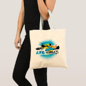 DAFFY DUCK™ Team Argentinië Voetbal Grafisch Tote Bag (Voorkant (product))