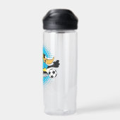 DAFFY DUCK™ Team Argentinië Voetbal Grafisch Waterfles (Achterkant)