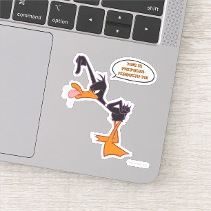 DAFFY DUCK™-tekstballon Sticker