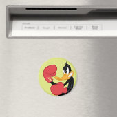 DAFFY DUCK™ the Boxer Magneet (Insitu (Vaatwasser))