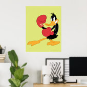 DAFFY DUCK™ the Boxer Poster (Thuiskantoor)