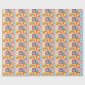 DAFFY DUCK™ & TWEETY™ - Pride Patroon Cadeaupapier (Vlak)