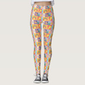 DAFFY DUCK™ & TWEETY™ - Pride Patroon Leggings (Voorkant)