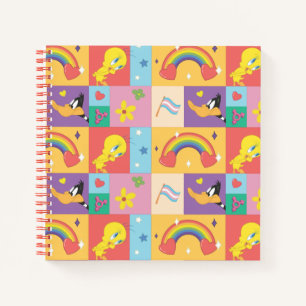DAFFY DUCK™ & TWEETY™ - Pride Patroon Notitieboek